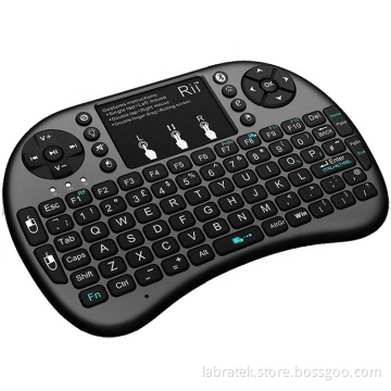 2.4G Rii i8 Backlit mini keyboard Wireless Touchpad Handheld Keyboard for smart tv